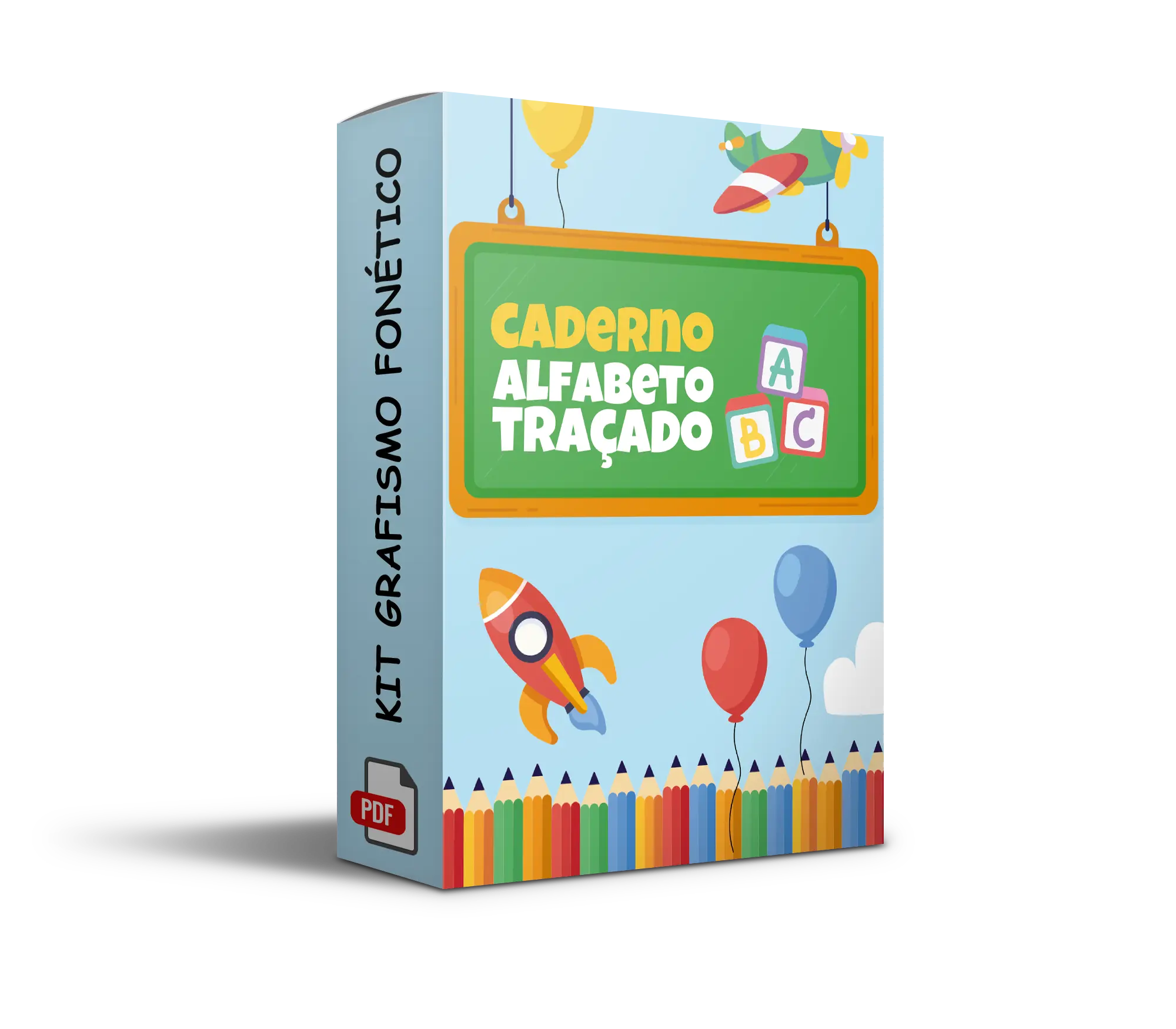 Caderno Alfabeto Traçado